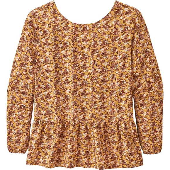 New Patagonia Shallow Moon Women's Floral Top Size XSmall - Picture 3 of 15